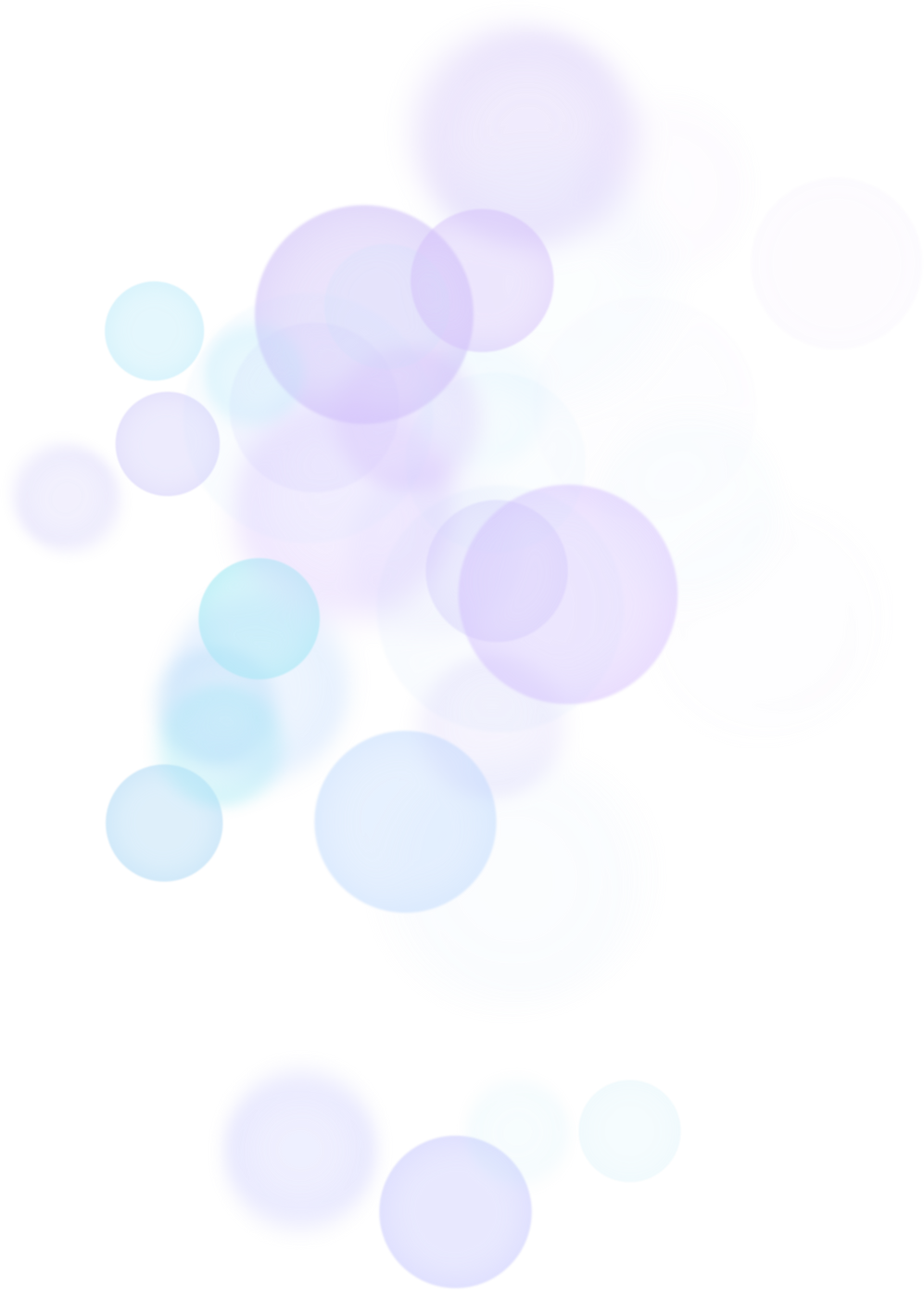 Purple blue bokeh
