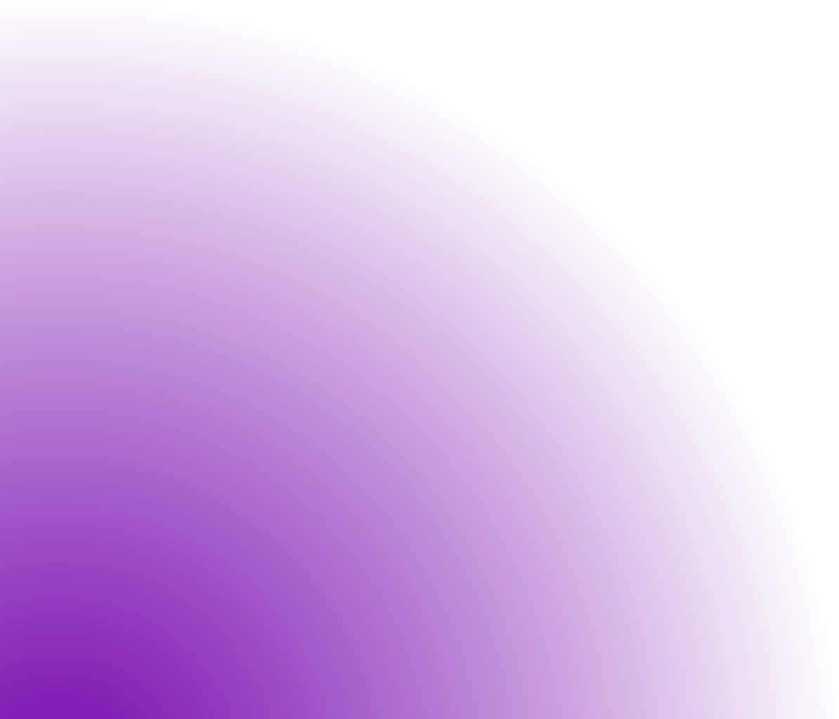 Purple transparent Corner gradient